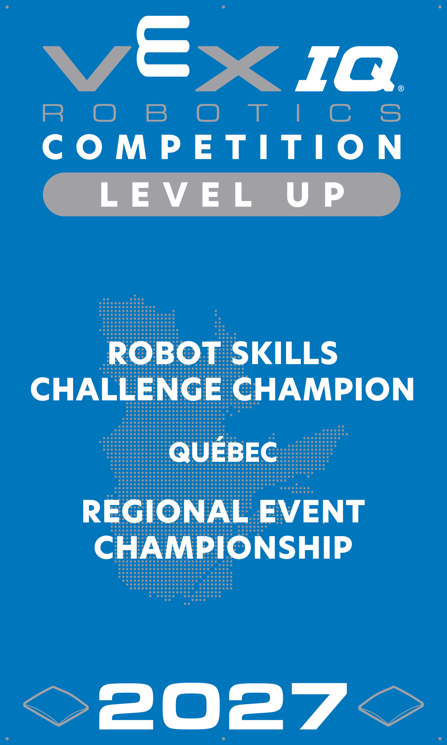 VEX IQ - Robot Skills Challenge Champion