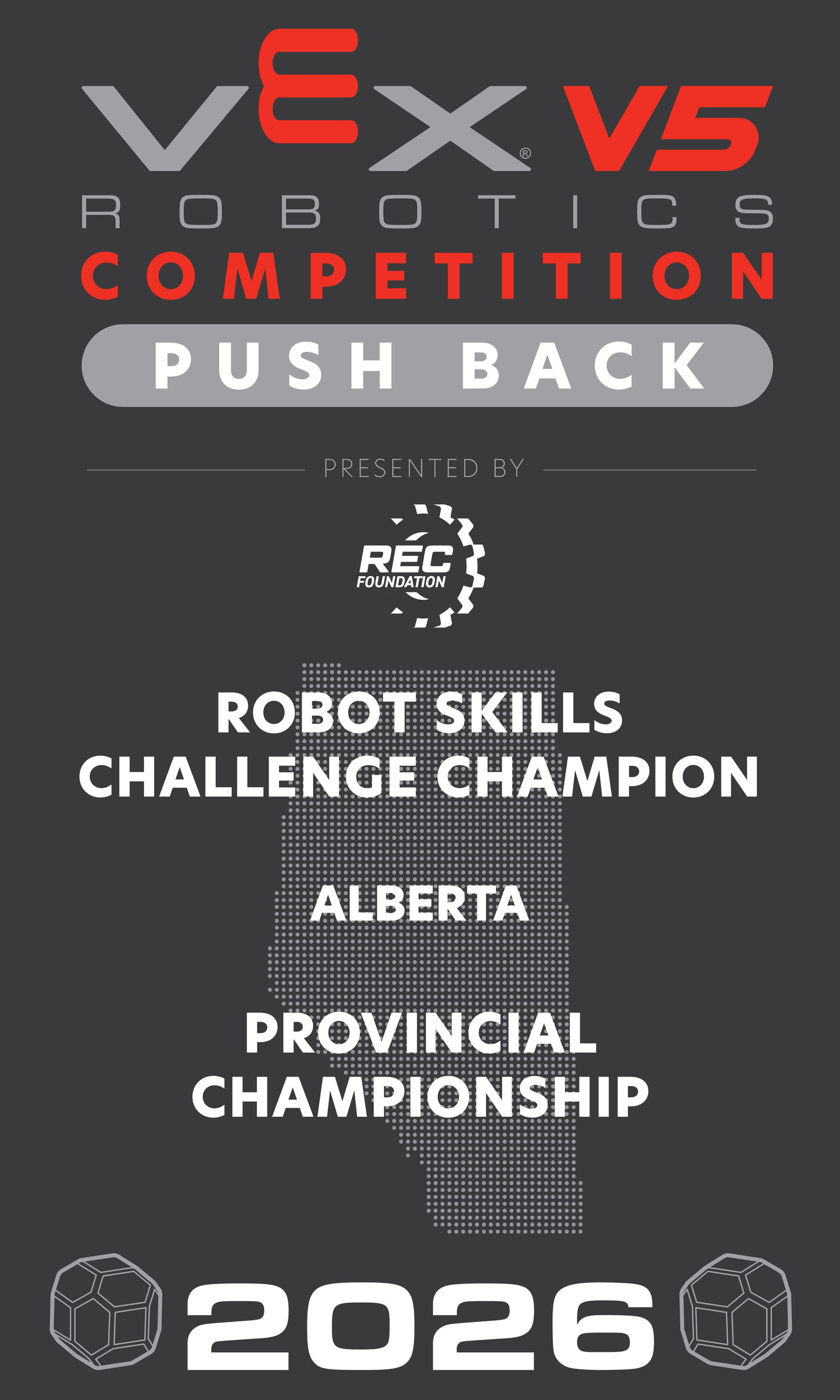 VEX V5 - Robot Skills Challenge Champion
